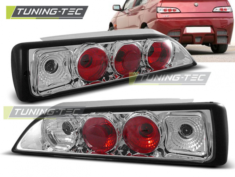 Klarglas Rückleuchten für Alfa Romeo 146 94-00 chrom